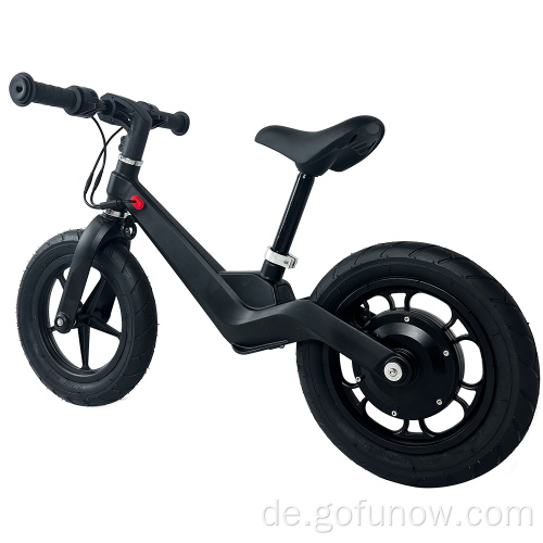 Elektrische Balance -Fahrrad Kinder Kinder 12 -Zoll -Elektrofahrräder